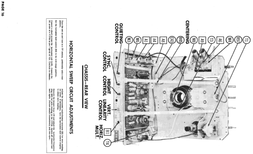 H-921TU17A Ch= V-2350-204; Westinghouse El. & (ID = 2124039) Television