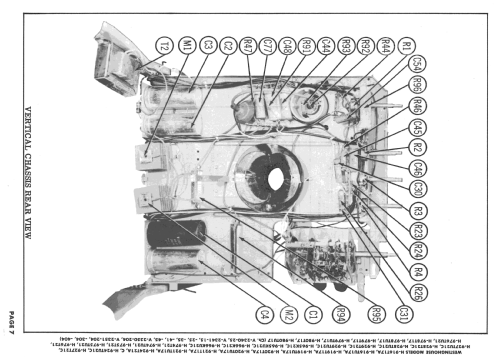 H-921TU17A Ch= V-2350-204; Westinghouse El. & (ID = 2124042) Television