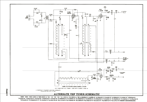 H-975TU21 Ch= V-2351-304; Westinghouse El. & (ID = 2123961) TV Radio