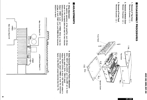 AVC-30; Yamaha Co.; (ID = 1025309) Ampl/Mixer