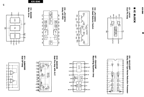 Cassette Deck KX-S90; Yamaha Co.; (ID = 2546970) R-Player