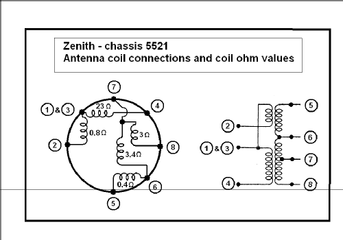 5S237W Ch=5521; Zenith Radio Corp.; (ID = 647646) Radio