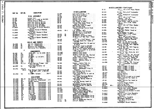 6G801Y Universal 'Pop-Open' Ch= 6E40; Zenith Radio Corp.; (ID = 906103) Radio