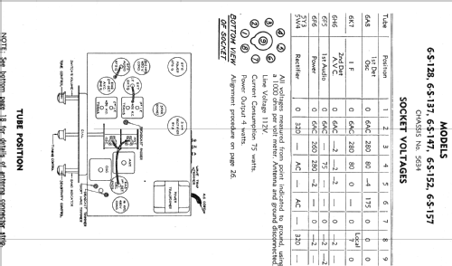 6S152 Ch=5634; Zenith Radio Corp.; (ID = 318044) Radio