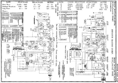 8-A-232 'Waltons' Ch= 5804AT; Zenith Radio Corp.; (ID = 125191) Radio