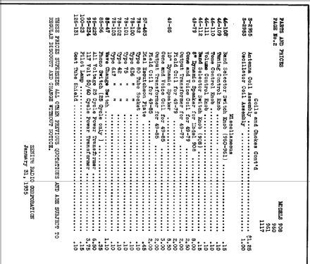 909 Ch= 5614; Zenith Radio Corp.; (ID = 337886) Radio