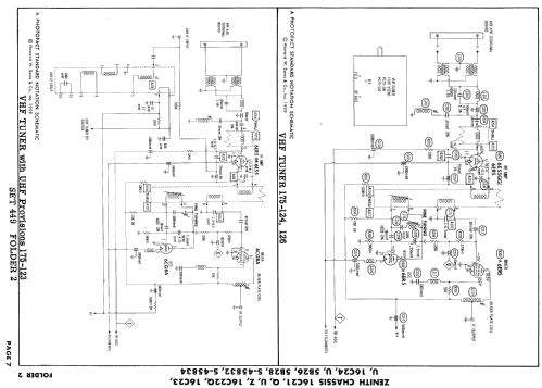 B2221YZ Ch= 16C21Z; Zenith Radio Corp.; (ID = 895828) Television