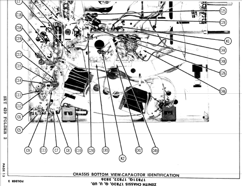 B2223R Ch= 17B20; Zenith Radio Corp.; (ID = 938567) Television