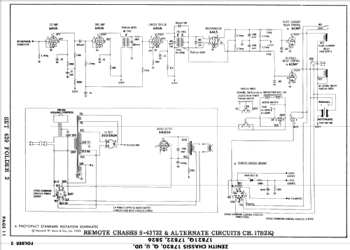 B2225E Ch= 17B20; Zenith Radio Corp.; (ID = 938677) Television