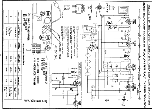 B514W Ch= 5B04; Zenith Radio Corp.; (ID = 60959) Radio