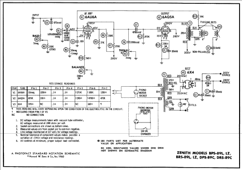 BPS-89LZ ; Zenith Radio Corp.; (ID = 504520) R-Player