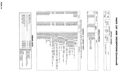 C1416B Ch= 16C20; Zenith Radio Corp.; (ID = 894819) Television