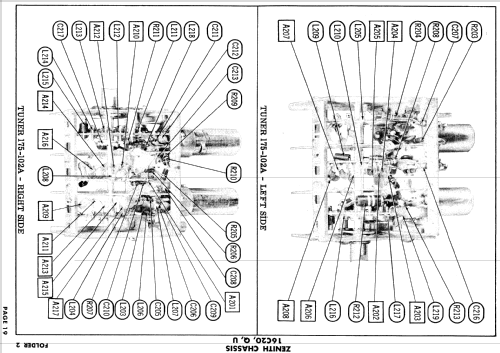 C1416BU Ch= 16C20U; Zenith Radio Corp.; (ID = 894849) Television