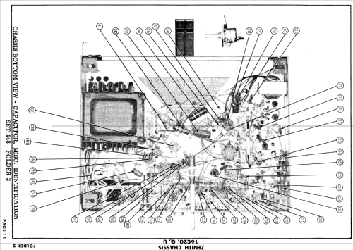 C1715LU Ch= 16C20U; Zenith Radio Corp.; (ID = 894939) Television