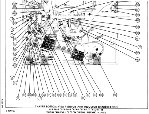 C2225YU Ch= 16C21U; Zenith Radio Corp.; (ID = 896329) Television