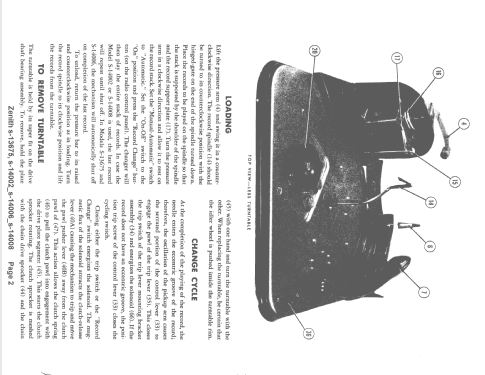 S14002 Cobra-Matic ; Zenith Radio Corp.; (ID = 1572142) Enrég.-R