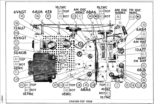 HF1284D Ch= 11A21; Zenith Radio Corp.; (ID = 775426) Radio