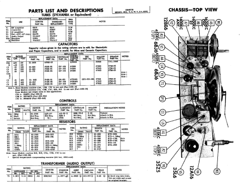 J615G Ch= 6J05; Zenith Radio Corp.; (ID = 902710) Radio