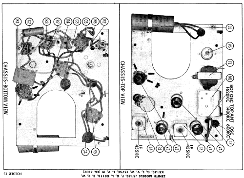 T575W Ch= 5J02; Zenith Radio Corp.; (ID = 507561) Radio