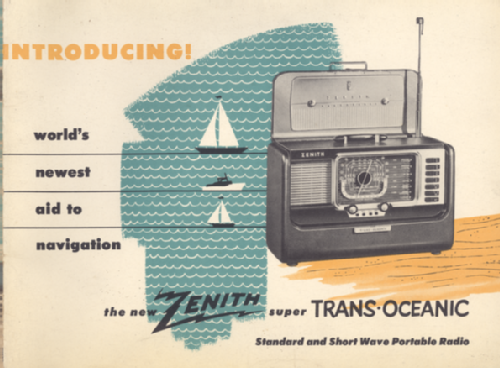 Trans-Oceanic H500 Ch= 5H40 ; Zenith Radio Corp.; (ID = 1713983) Radio