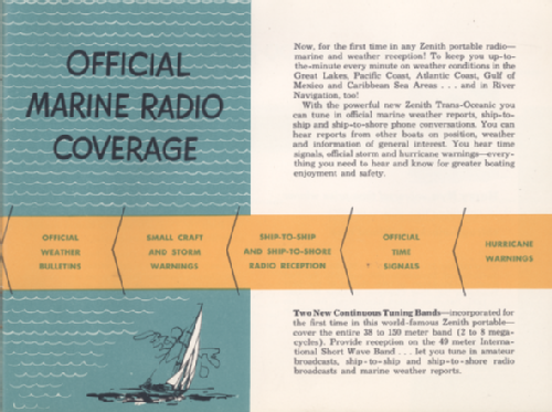 Trans-Oceanic H500 Ch= 5H40 ; Zenith Radio Corp.; (ID = 1713994) Radio