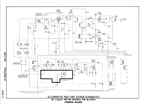 Y2672EU Ch= 22Y21U; Zenith Radio Corp.; (ID = 1880056) Televisión