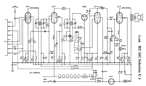 Selectric U5 RU561; Zerdik; Wien (ID = 280307) Radio