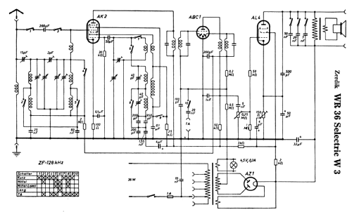 Selectric W3 WR36; Zerdik; Wien (ID = 279379) Radio