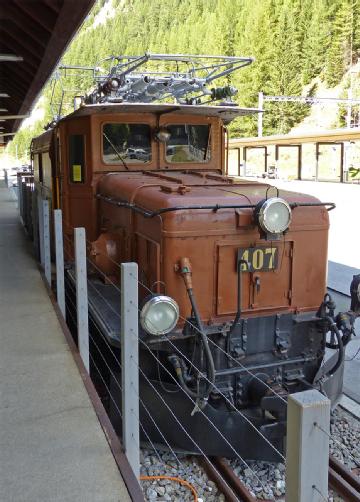 Switzerland: Bahnmuseum Albula in 7482 Bergün / Bravuogn