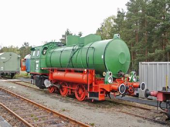 Germany: Museumsbahnhof der Niederlausitzer Museumseisenbahn NLME in 03249 Sonnewalde