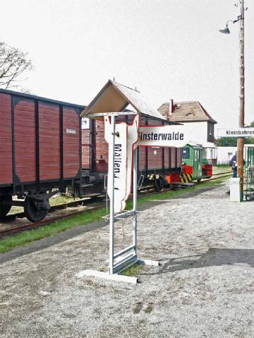 Germany: Museumsbahnhof der Niederlausitzer Museumseisenbahn NLME in 03249 Sonnewalde