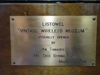 Ireland: Vintage Wireless Museum Listowel in Listowel