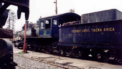 Peru: Museo Ferroviario Nacional de Tacna - National Railway Museum in Tacna