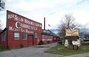 United States of America (USA): The Herschell Carrousel Factory Museum in 14120 North Tonawanda