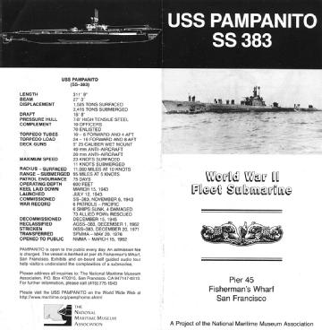 United States of America (USA): USS Pampanito and San Francisco Maritime National Historical Park in 94133 San Francisco