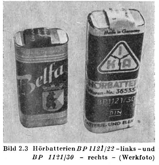 Hörgeräte-Batterien