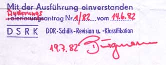 DSRK Stempel