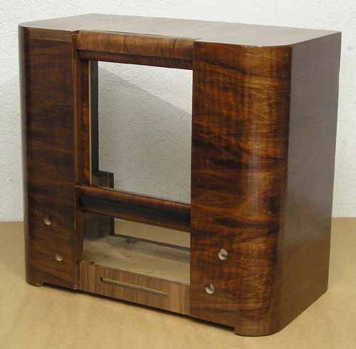 Wooden Radio Cabinet Restoration