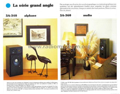 3-Way Speaker System Alphase 340; 3a, Art et (ID = 1914750) Parleur