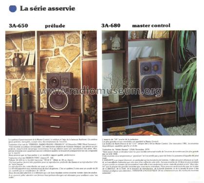 3-Way Speaker System Prélude 650; 3a, Art et (ID = 1915770) Parleur