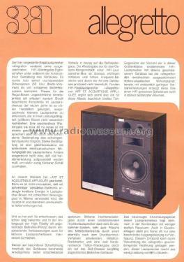 Allegretto N 50; 3a, Art et (ID = 1742269) Altavoz-Au