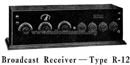 Broadcast Receiver Type R-12; A-C Dayton Co., A-C (ID = 1253935) Radio