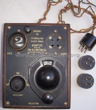 Flewelling Short-Wave Adapter type UX; A-C Dayton Co., A-C (ID = 1174031) Adapteur