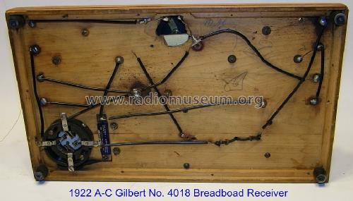 1-Tube Breadboard Receiver No. 4018; A-C Gilbert Co.; New (ID = 1488799) Radio