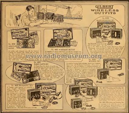 Radio Receiving Set No. 4008; A-C Gilbert Co.; New (ID = 2066056) Radio