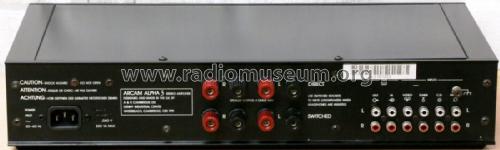 Integrated Stereo Amplifier Alpha 3; A&R Cambridge Ltd. (ID = 2420242) Ampl/Mixer