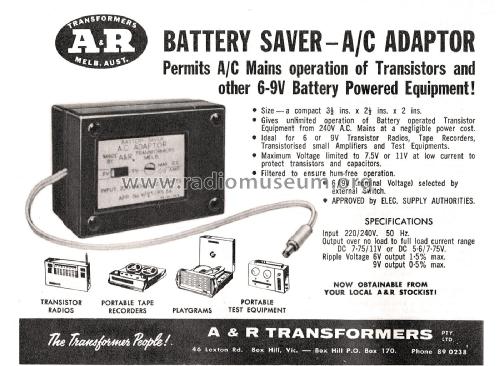 AC Adaptor PS64; A & R Electronic (ID = 3019690) Strom-V