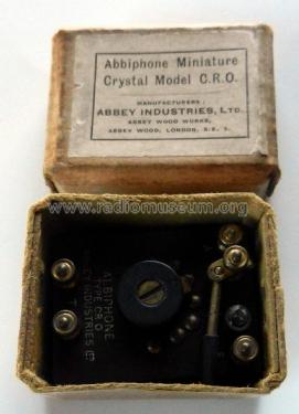 Abbiphone Miniature CRO ; Abbiphone Brand, (ID = 1759673) Crystal