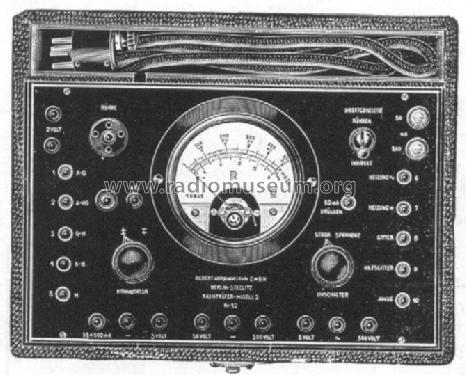 Radioprüfer Testola RP2; Abrahamsohn, Robert; (ID = 117394) Ausrüstung