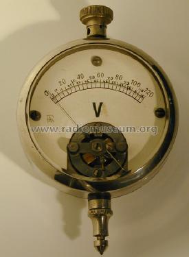 Taschen-Voltmeter, 120 Volt ; Abrahamsohn, Robert; (ID = 119029) Equipment